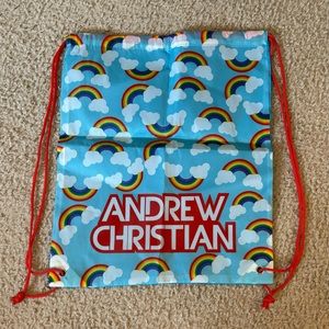 Andrew Christian drawstring bag